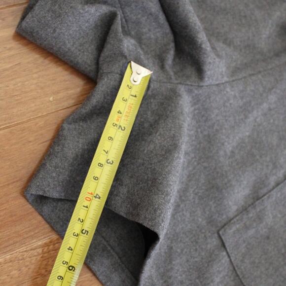 NWT Bonpoint Women's Virgin Wool Gray Shorts Belted Gustavey Style 36 (US 4) - Picture 9 of 9